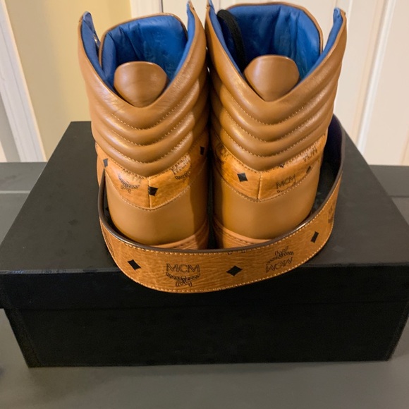 MCM Men’s shoes and belt together - Picture 3 of 4